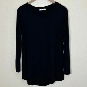 Coco & Main Size Large Long Sleeve Lagenlook Top Shirt